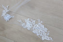 Soft White Wedding Dress with Veil – Size XS | Thrift Finds-16