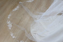 Soft White Wedding Dress with Veil – Size XS | Thrift Finds-17