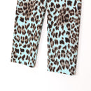 Philosophy Blue & Brown Leopard Print Capri Leggings - XS/S-3
