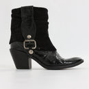 A&M Italian-Made Genuine Leather Cowgirl Boots - Size 38-1