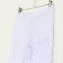 White Wide-Leg Beach Cover-Up Pants - S-2