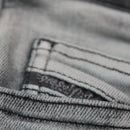Diesel Two-Tone Skinny Jeans with Chain Detail - Size 25-4