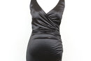 Black Strappy Bodycon Dress with Thigh Slit – Size M | Thrift Finds-3