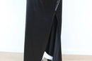 Black Strappy Bodycon Dress with Thigh Slit – Size M | Thrift Finds-4
