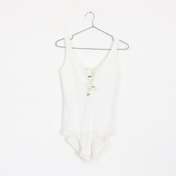 Sissy Boy White Bodysuit - S