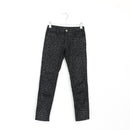Guess Black Leopard Print Skinny Jeans - Size 24-1
