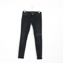 Guess Black Sparkle Skinny Jeans - Size 26 (Broken Button)-1