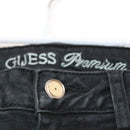 Guess Black Sparkle Skinny Jeans - Size 26 (Broken Button)-4