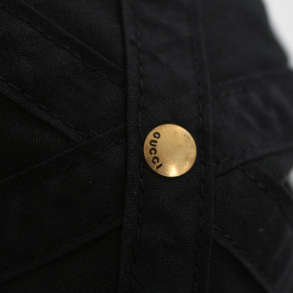 Gucci Canvas Logo Baseball Cap with Elastic Back