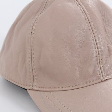 Turkish-Made Leather Baseball Cap - 0