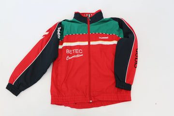 Hummel Red & Navy Two-Tone Tracksuit Jacket – L