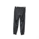 Nike Black Satin Cuffed Sweatpants - M-4