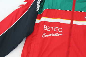 Hummel Red & Navy Two-Tone Tracksuit Jacket – L - 0