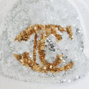 Just Cavalli White Sequin Logo Baseball Cap-2