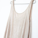 Zara Trafaluc Gold Metallic Tank Top - L-2