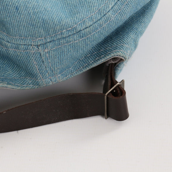 Adjustable Denim Baseball Cap - Minor Makeup Marks