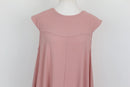 Pastel Pink Sleeveless A-Line Maxi Dress – Size L | Thrift Finds-2