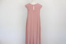 Pastel Pink Sleeveless A-Line Maxi Dress – Size L | Thrift Finds-5