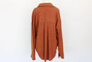 Burnt Orange Long-Sleeve Shirt – Size M | Brand new-3