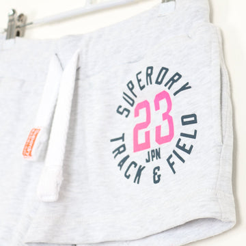 Superdry Grey Mini Sweat Shorts - XS - 0
