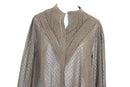 Dark Green Embroidered Long-Sleeve Shirt – Size S | Brand new-2