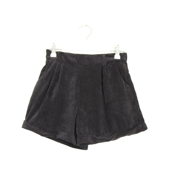 Model Citizen Charcoal Corduroy Shorts - XS