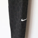Nike Dri-FIT Black Cheetah Sparkle Print Leggings - XS-2