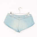 Diesel Light Blue Short Shorts - Size 28-3