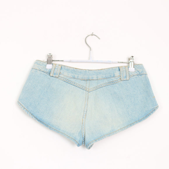 Diesel Light Blue Short Shorts - Size 28