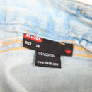 Diesel Light Blue Short Shorts - Size 28-4