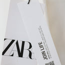 Zara White Blazer-Style Blouse - XS (Generous Fit)-3