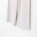 Zara Cream Ribbed Wide-Leg Pants - M-3