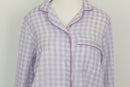 Purple Check Shirt with Chest Pocket – Size S | Thrift Finds-2
