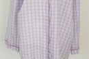 Purple Check Shirt with Chest Pocket – Size S | Thrift Finds-3