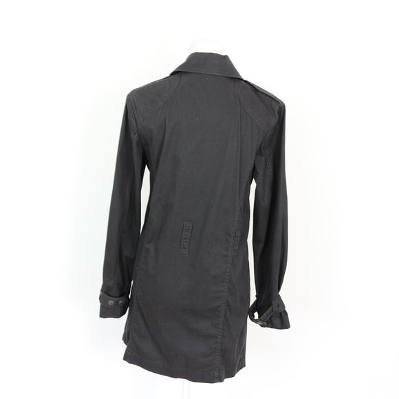 Vintage Diesel Double-Breasted Trench Coat - M
