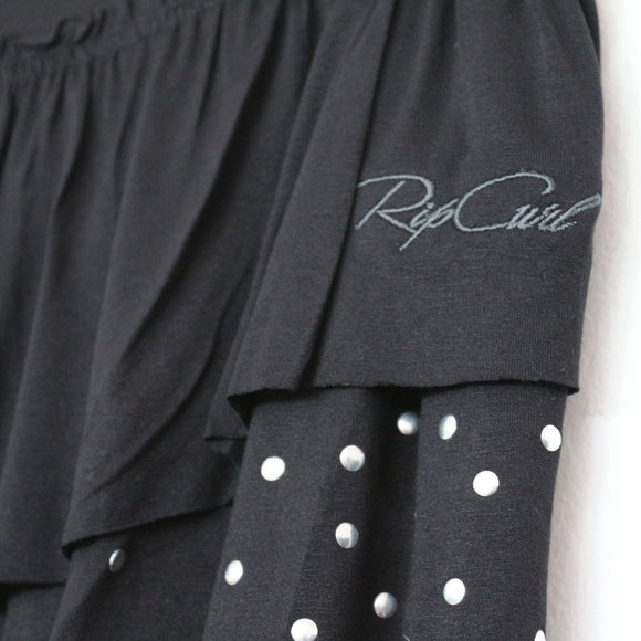 Rip Curl Black Mini Skirt - Size 8