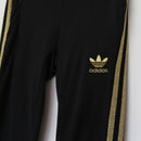 Adidas black and gold skinny sport pants - XS-2
