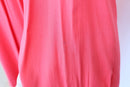 Coral Red Gold Studded V-Neck Kaftan Dress – M-6