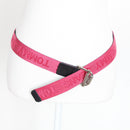 Tommy Jeans Bright Pink Logo Webbing Belt-1