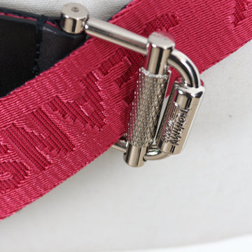 Tommy Jeans Bright Pink Logo Webbing Belt - 0