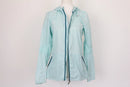 Puma Mint Blue Lightweight Hooded Windbreaker Jacket – XS-1