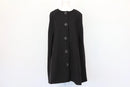 Truworths Black Poncho-Style Coat – Oversized | New with Tags-1