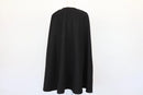 Truworths Black Poncho-Style Coat – Oversized | New with Tags-3