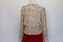 Vero Moda Ditsy Floral V-Neck Button-Front Blouse – S-3