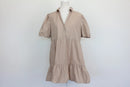 ZARA beige babydoll dress - XL-1