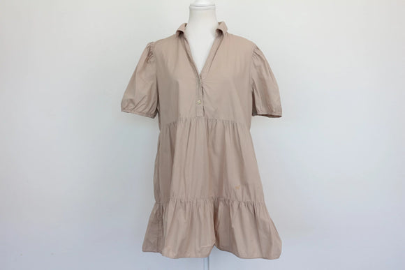 ZARA beige babydoll dress - XL