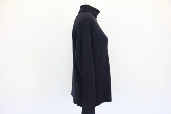 Vera Moda navy blue polar neck jersey - XS