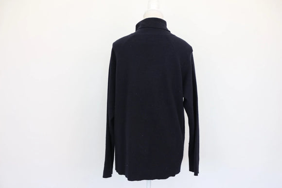 Vera Moda navy blue polar neck jersey - XS
