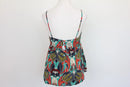 Kate Moss x Topshop Art Nouveau Print Babydoll Cami Top – Size 10-3