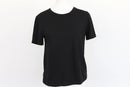 Zara Black Crew Neck Short-Sleeve T-Shirt – S-1